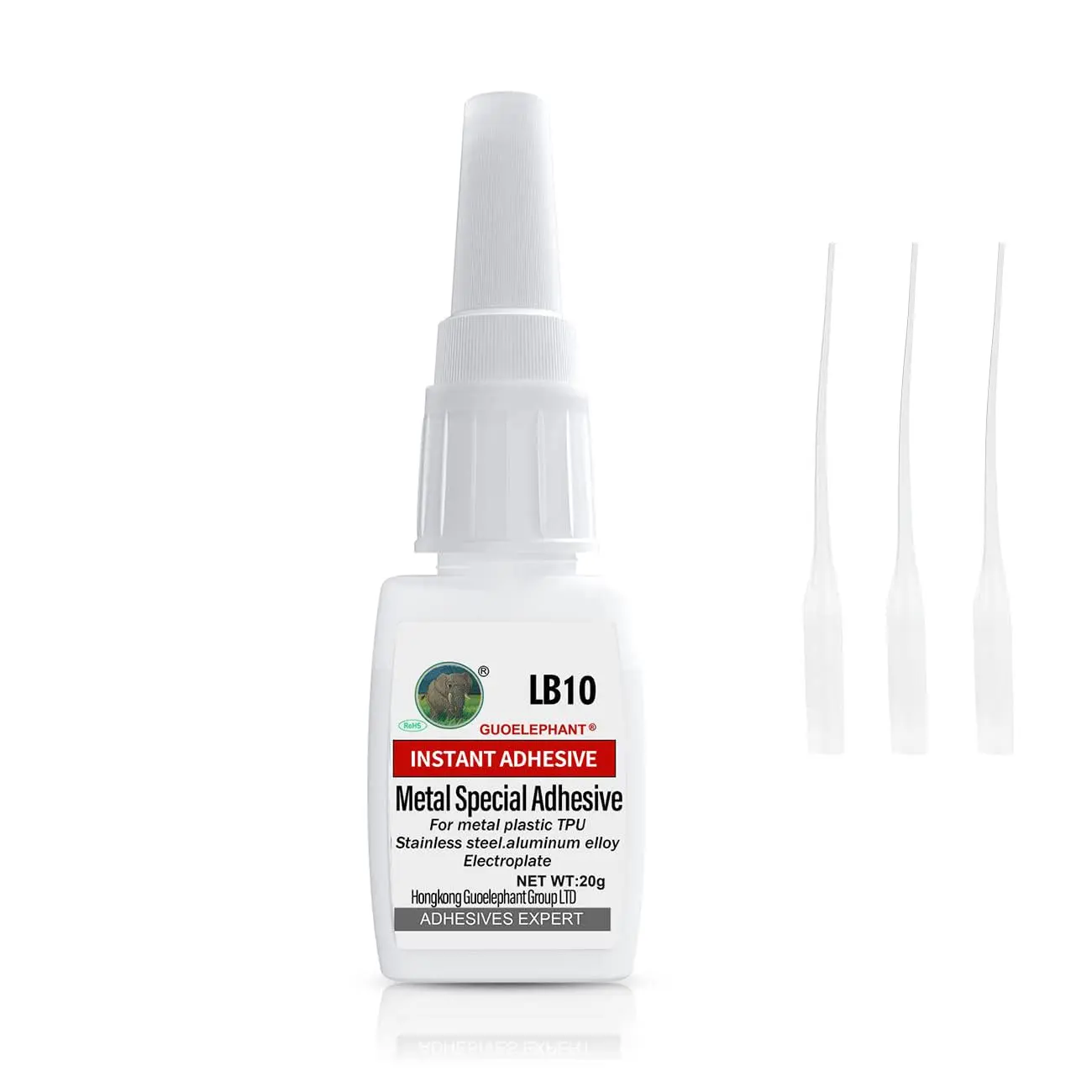 Super Glue for Metal, Instantly  Adhesive for Stainless Steel,Iron, Alloy,Automotive Repair, Metalwork,Tools,DIY Craft - Clear, , Heat-Resistant