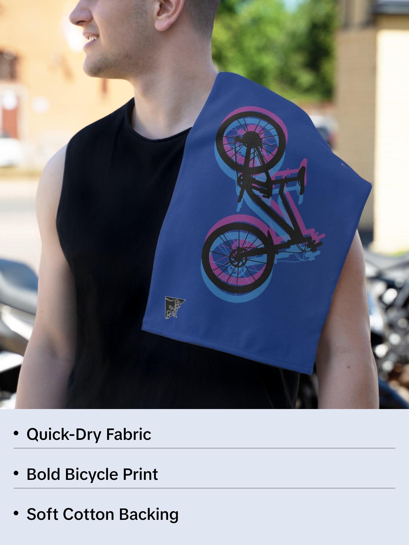 Bicycle Rally Towel - Stylish & Vibrant Towels for Cyclists