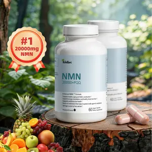 20000mg NMN Supplement with PQQ GABA Resveratrol & Passion Fruit Extract Supports Anti-aging NAD+ Precursor Wellori