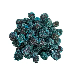 Extreme Sour Blueberry Razz Gushers - 8 oz Candy Snack