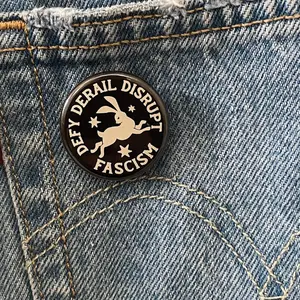 Freedom Message Graphic Pin Button, Equality Support Pin Buttons - Fashion Accessories Pins, Gifts for Him & Her