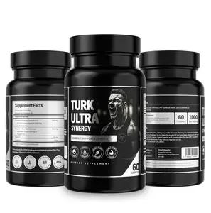 Turk Ultra Synergy - Turkesterone + Tongkat Ali + Apegenin + Bioperine | High-Potency Strength, Recovery, Endurance Formula | 60 Capsules | Non-GMO, Gluten-Free, Vegan Friendly | Third-Party Lab Tested | US Manufactured - Fitness