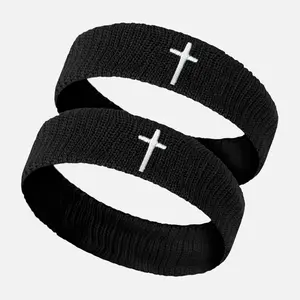 SLEEFS Faith Cross Drip Bicep Bands for Workout, Bodybuilding & Fitness Sports Training, Workout Bands, Bodybuilding Resistance Bands