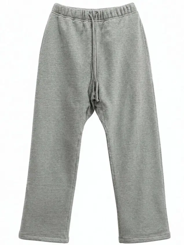 Dark oat grey relaxed(uncuffed) sweatpants 276 TRUE TO SIZE FIT