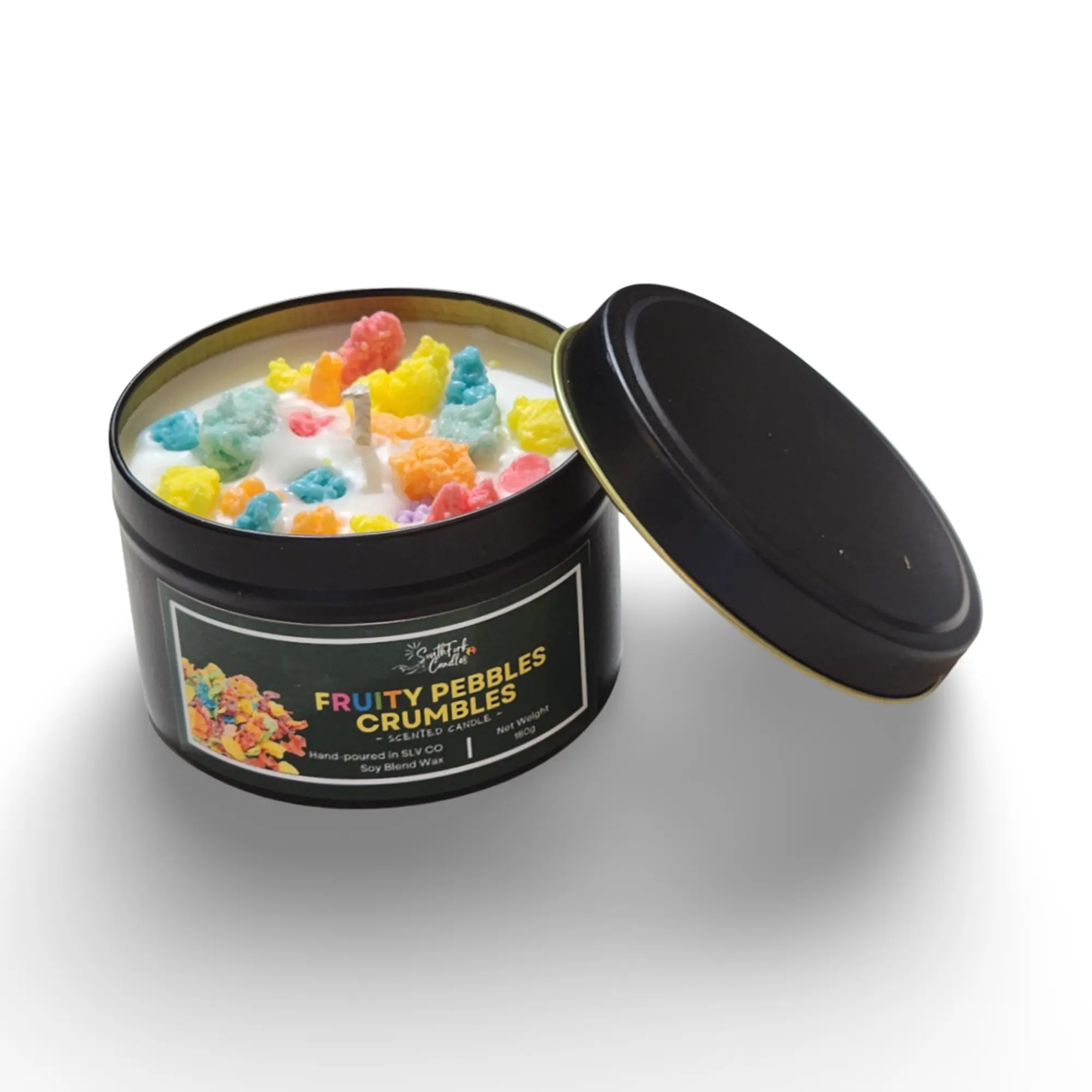 Fruity Pebbles Crumbles Scented Candle with 180g of wax