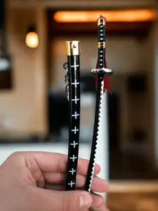 Anime Character Mini Weapon Toy Handicraft Ultimate Collectible Keychain