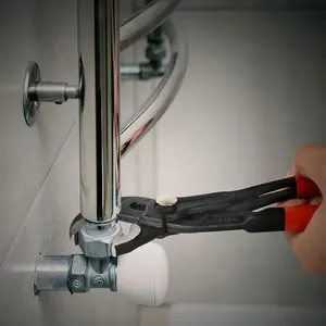 Quick Release Pump Pliers Set, Large & Small Multi-Functional Water Pipe Wrenches, Adjustable Mini Edc Tool for Home Plumbing Needs