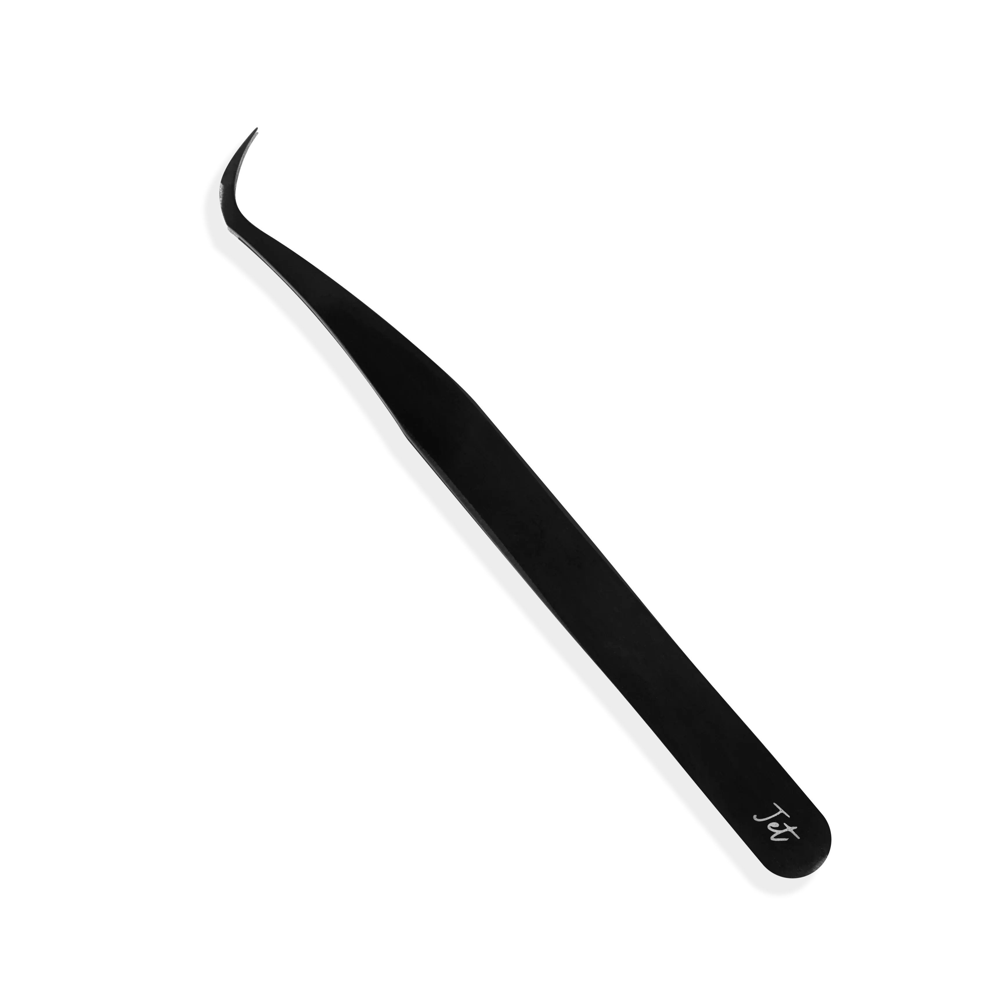 PLA Beauty LIMITLESS Control Grip Tweezer for Lash Extensions - Jet