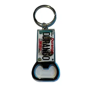 Custom keychain plate mexico states, any state