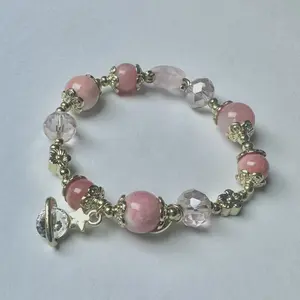 A luxurious hand polished Mosonite colored bracelet paired with colored zircon, sparkling Mosonite, and colored zircon. Master level aesthetic design. Excellent quality. Brilliant and radiant. High quality manual polishing