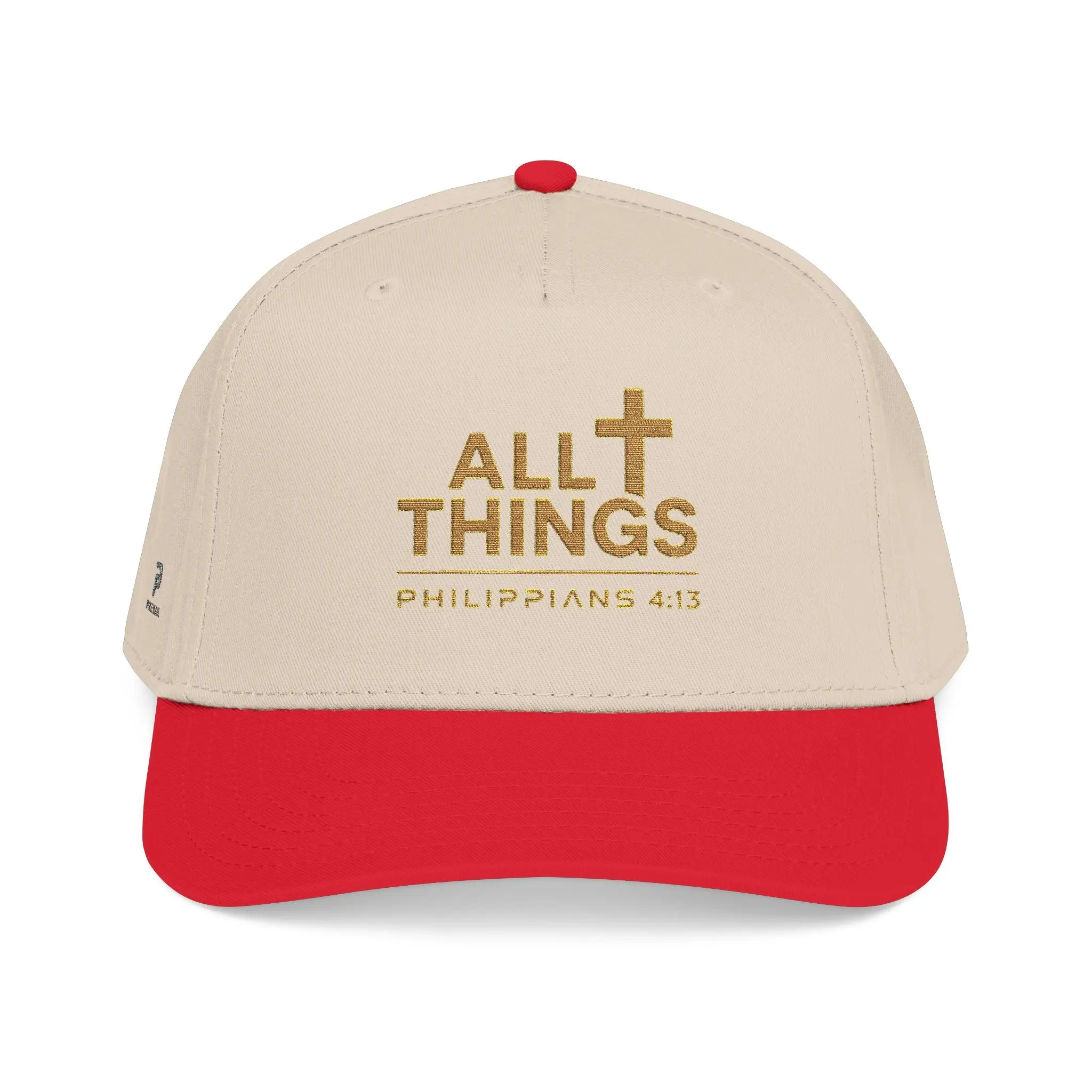 All Things – Philippians 4:13 Structured Snapback Cap