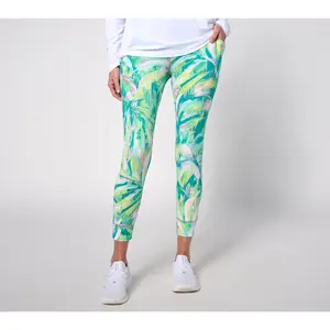 Belle Body by Kim Gravel Reg Paradise Preppy Athletic Jogger