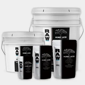 RAW Humic Acid | 59% Concentrated Humic Biostimulant | Root Zone Enhancer, 2Oz, Battery Effect