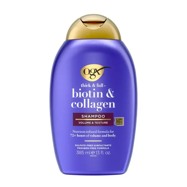 OGX Thick & Full + Biotin & Collagen Shampoo 13 fl oz OGX Thick & Full + Biotin & Collagen Shampoo 13 fl oz
