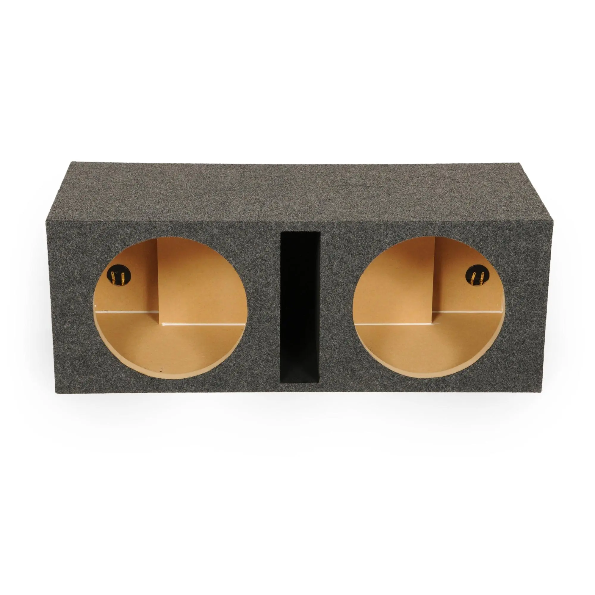 Q Power QBASS Dual 10 Inch Heavy Duty Car Audio Subwoofer Enclosure Box