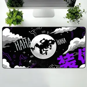 Haha G5 Desk Mat, OP Anime Mouse Pad, Keyboard Mat, Luf OP Anime Desk Mat For Office, Gift For Gamer(1)