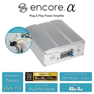 Beat-Sonic ENA-2T3 Plug and Play Amplifier Kit for Select 2018+ Toyota Models