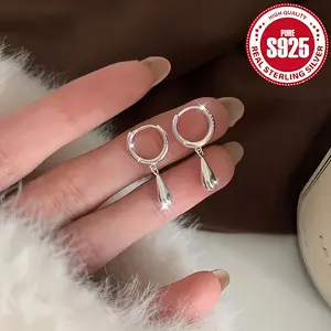 Elegant Vintage-Inspired 925 Sterling Silver Teardrop Earrings - Perfect For Everyday Wear, Everyday Earrings | Vintageinspired Earrings | Dangle Earring