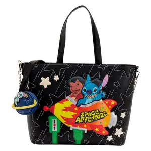 Disney Lilo & Stitch Space Adventure Tote Crossbody Bag