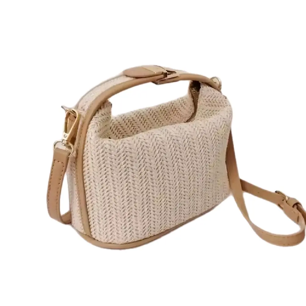 Straw Crossbody sumer bag boho