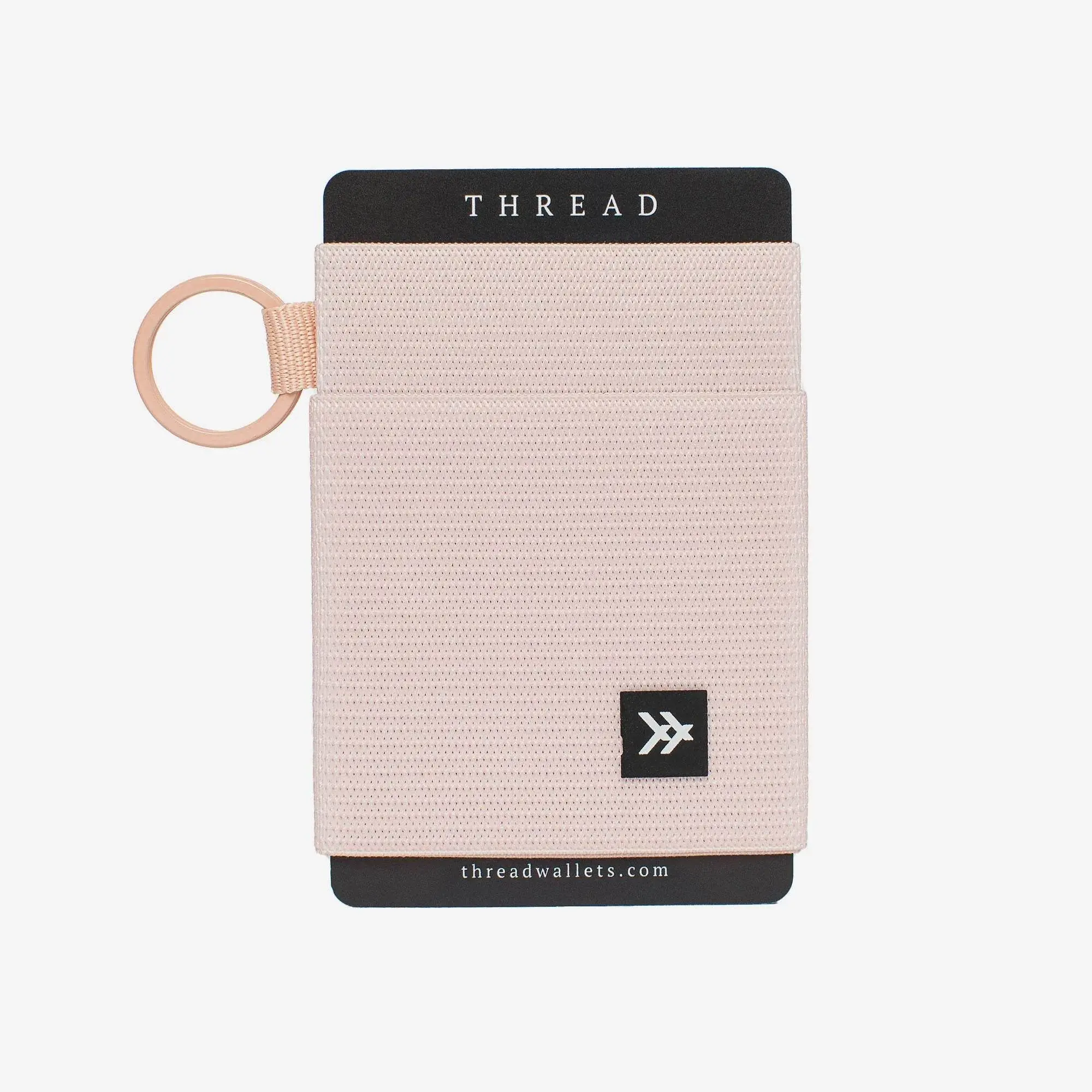 Thread Rose Dust Elastic Women's Wallet, Casual Multi Card Portable Card Holder Wallet, Casual Wallet