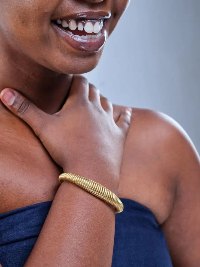 Korongo Brass Bracelet