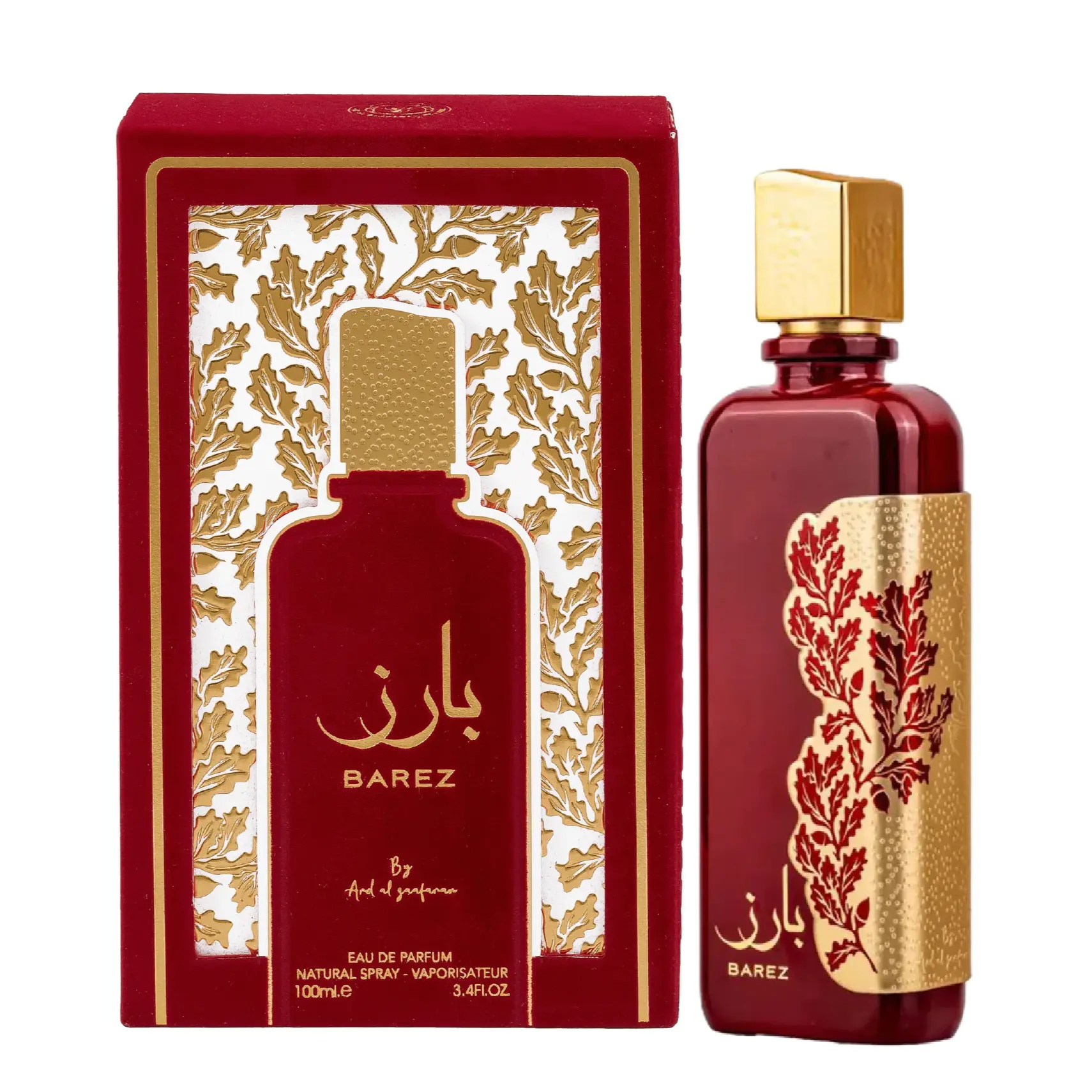 Ard Al Zaafaran Barez for Unisex Eau de Parfum Spray, 3.4 Ounce
