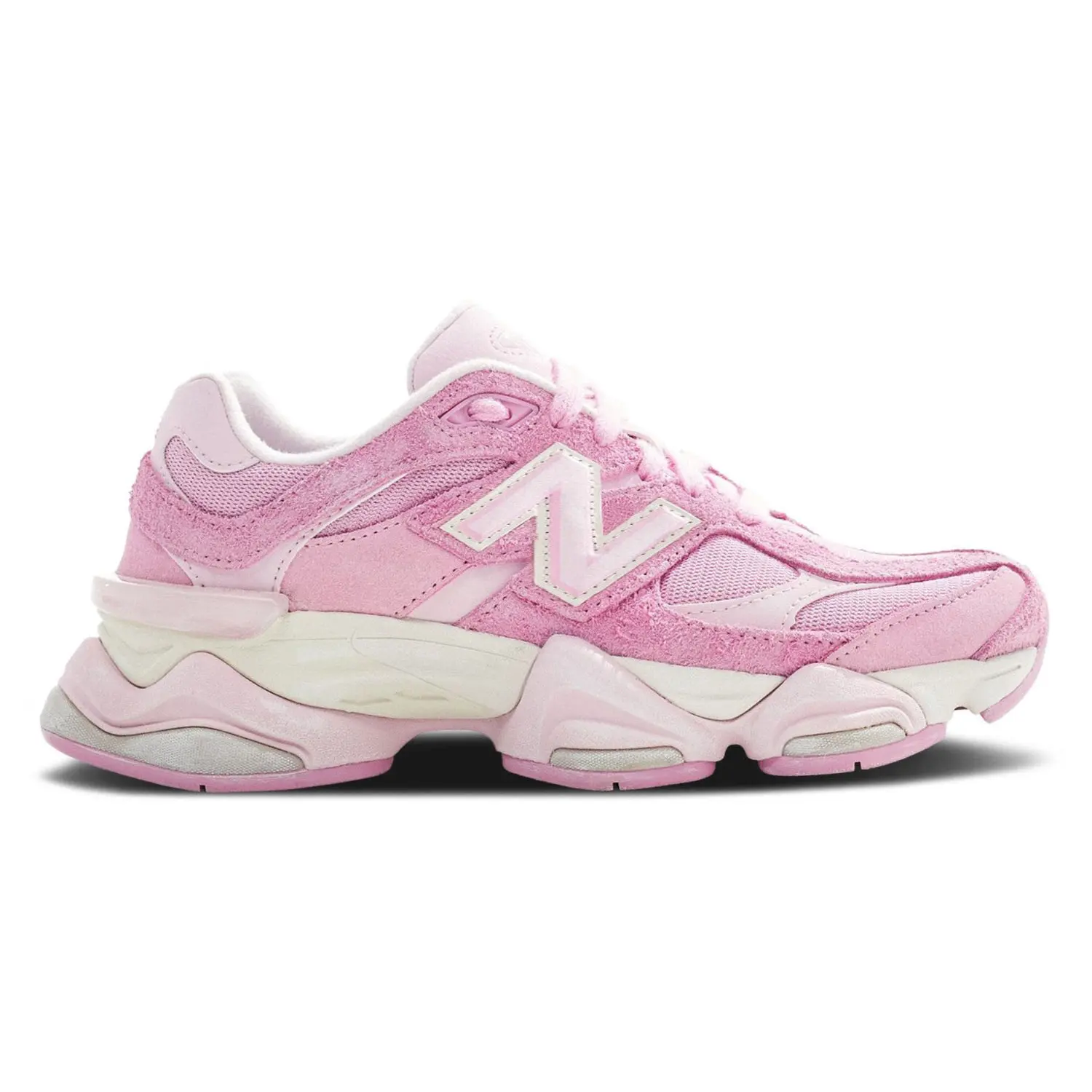 NEW BALANCE 9060 Pink Overdye Unisex Chunky Suede Sneakers - Authentic Exclusive Training Sports Shoes, Comfortable Footwear for Running & Walking, US Sizes (Women’s Fit Option), Nb 9060 Shoes, Shoes For Women