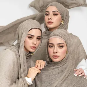 1PC Morandi Color Hijab | Breathable & Skin-Friendly, Versatile Headscarf for Muslim Women, Curated Gift for Eid al-Adha