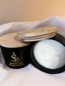 Scented Blessings Love Spell Candle - Romantic Aroma with Peach, Apple, Cherry Blossom, Jasmine, Vanilla & Musk - Dreamy & Magical Fragrance