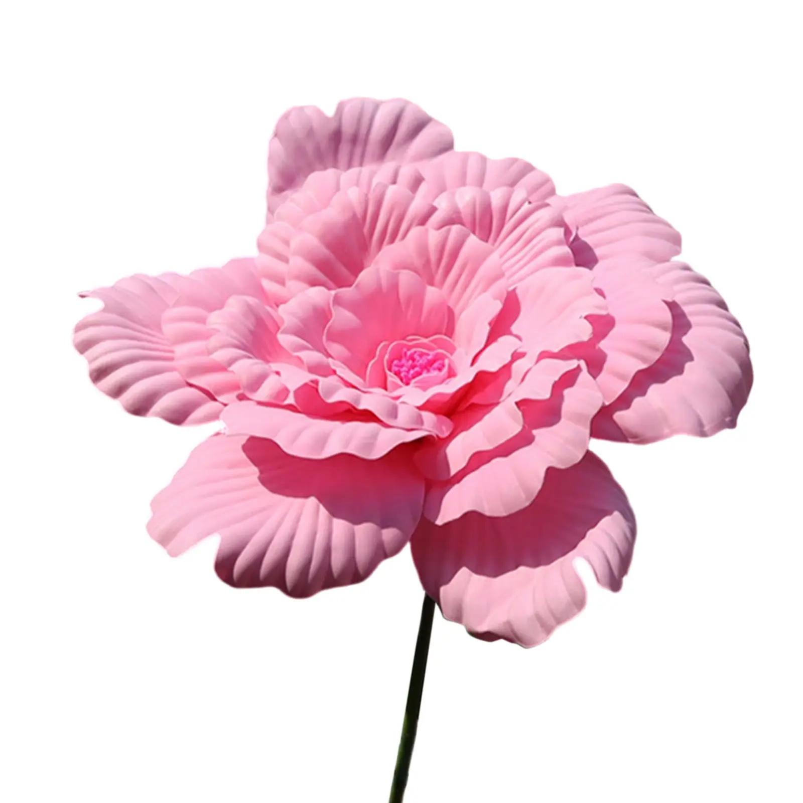 Giant Flowers for Decoration Artificial Peony Flower Head Large Fake Flower for Background Wedding Stage Party Decor Home Yard Decoration