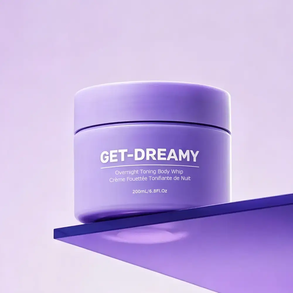 MAELYS GET-DREAMY Overnight Body Whip, 200mL/6.8oz,Clinically Proven Firming Cream for Loose Skin, Milk Thistle & Uva Ursi Moisturizer, Firming Cream