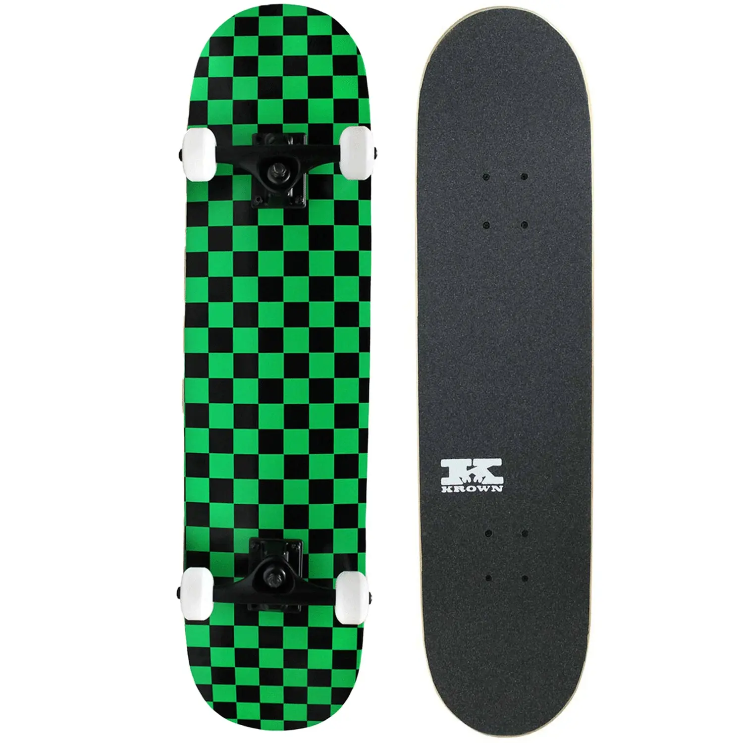 Krown KPC Complete Checker Black/Green 7.75"