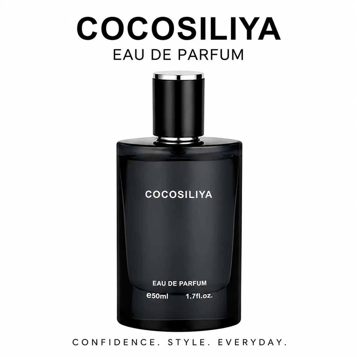 COCOSILIYA Men's Eau De Parfum 1.7fl.oz/50ml, Citrus Woody Marine Scent Long Lasting Masculine Fragrance Spray, Daily Cologne for Dating Office Travel, Ideal Birthday Anniversary Gift for Him