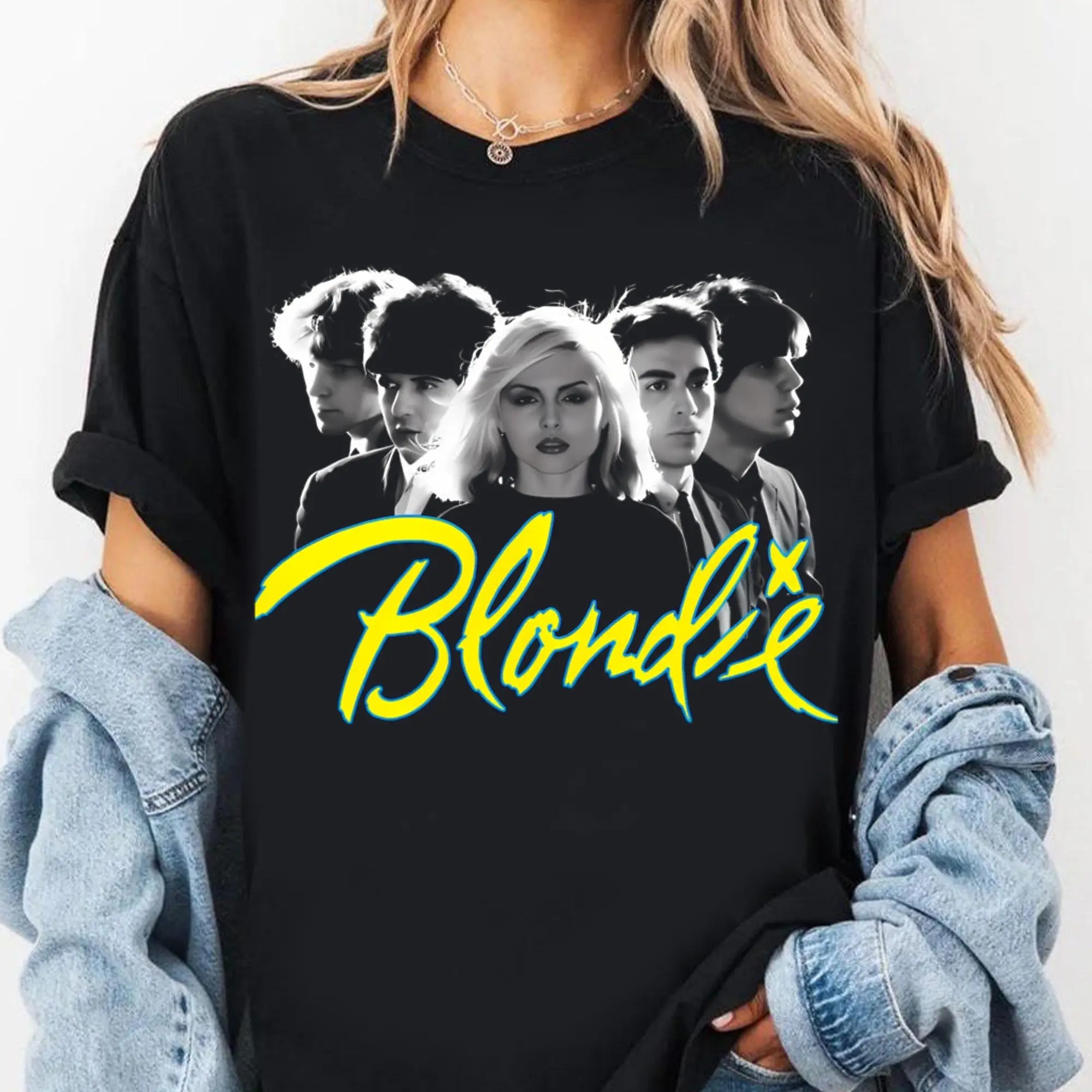 Blondie Concert Inspired Graphic Shirt – Music Fan Tee S to 5XL