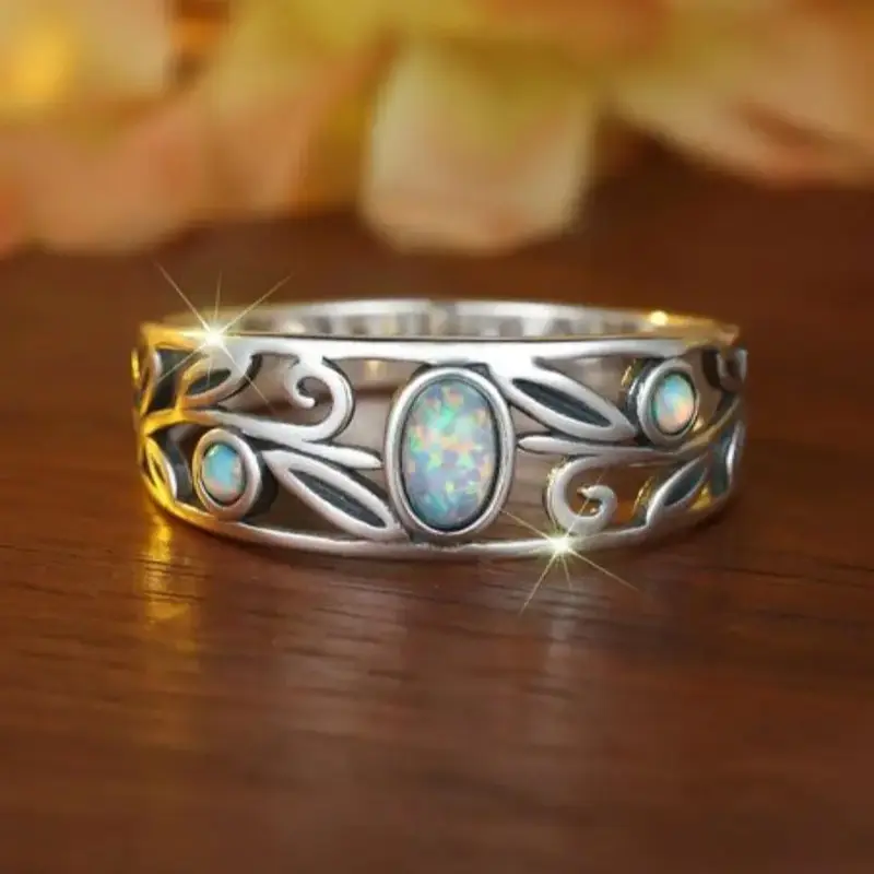 925 Sterling Silver, Unique Rings for Women, Beautiful Rings, Vintage Embossed Ring, Elegant Everyday Ring, Elegant Fashion Rings, Fashion Jewelry Accessories for Women & Men, Trendy All-match & Exquisite Jewelry for Birthday Gift