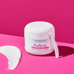 Arthur Andrew Medical Proferia Advanced Dermal Progesterone Cream 2 oz Vegan Hormone Support for Women & Men All Natural Topical Relief - MoisturizersWhitening Skin Care All Natural Topical Progesterone,ArthurAndrew Medical, Proferia, AoneCream