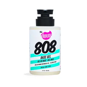 The Doux 808 Base Gel Curl-Defining Mousse, 12 oz Haircare Product for Curly Hair