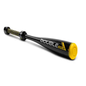 SKLZ Double Drive Training Bat - 28" Length, 30 oz Weight, Durable Aluminum, Comfortable Durasoft Grip, Ideal for Practice, 12 Month Warranty