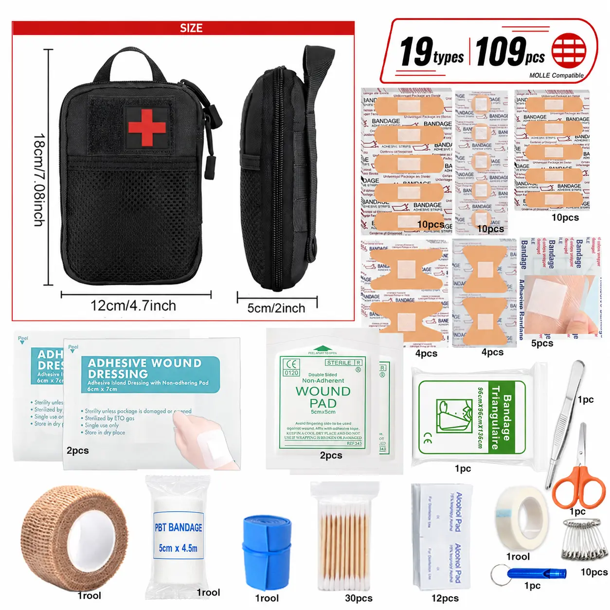 109-Piece Portable Kit (Black)