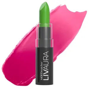 LIVAURA MOODmatcher Long Lasting Lipstick for Women – Color Changing Moisturizing Cream Lipsticks, Smudge Proof Lip Stick, Easy to Apply Lip Makeup, Made in USA (Green)