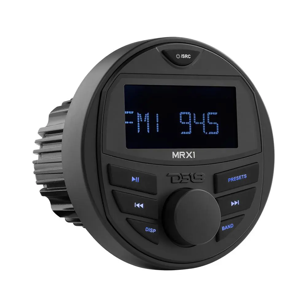 DS18 DS-MRX1 Marine Headunit LCD screen 1 Zones 4 volts Output BT RDS 4X40 Watts DS18