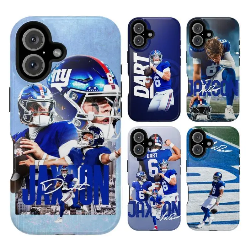 Jaxson Dart Phone Case | Football Phone Case | Sports Fan Gift | Phone Case Protection, Shockproof For IPhone 17-12, Pro Max, Pro Plus