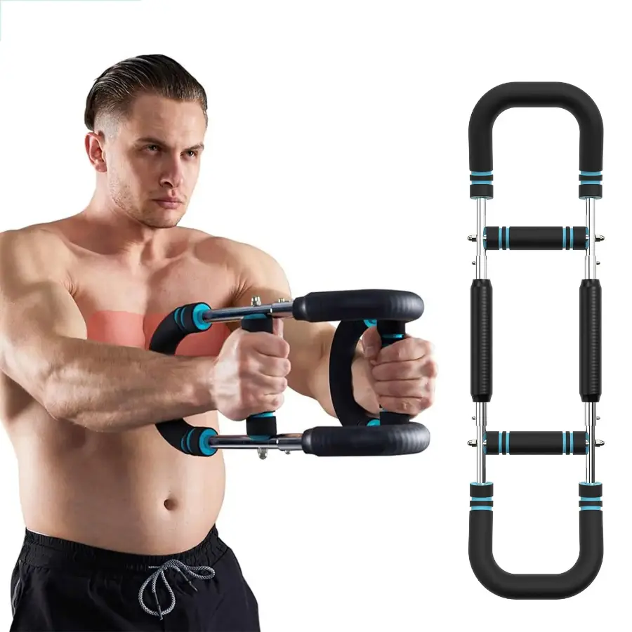 Twister Arm Trainer, Adjustable Resistance Twister Arm Exerciser Chest Exerciser for Men, Portable Chest Workout Equipment Arm Trainer for Men