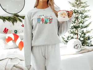 Christmas Coffee Crewnecks, Holiday Coffee