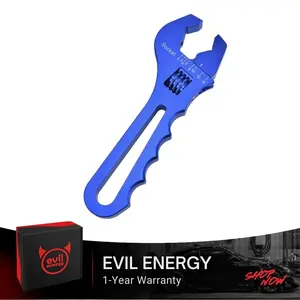 EVIL ENERGY Hose Fitting Adjustable Wrench  3AN-16AN Spanner Lightweight Aluminum
