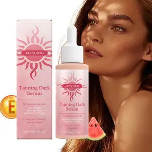 Watermelon Extract Sunless Tanning Serum, Waterproof Sunless Tanning Serum, Moisturizing & Hydrating Enhancing Glow Skin Care Product for Women & Men