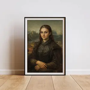Sansa Stark Mona Lisa Poster, Sansa Stark GOT Poster