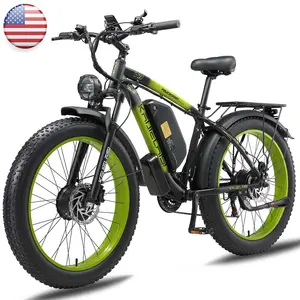 KAIJIELAISI Dual Motor Ebike Peak 4000W 48V 23Ah Removable Battery Electric Bike 26 Inch Mountain Ebike 21 Speed Electric Dirt E Bikes Front Suspension UL Certified 28mph  e bike electric bike e-bike electric adventure bike