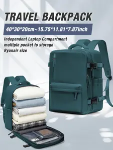 Hiking Backpack Ryanair Bag 40x30x20 Cabin Size, Carry-On Luggage with Handle, Short Trip Business Travel, Casual Travel Backpack, Outdoor Hiking Camping